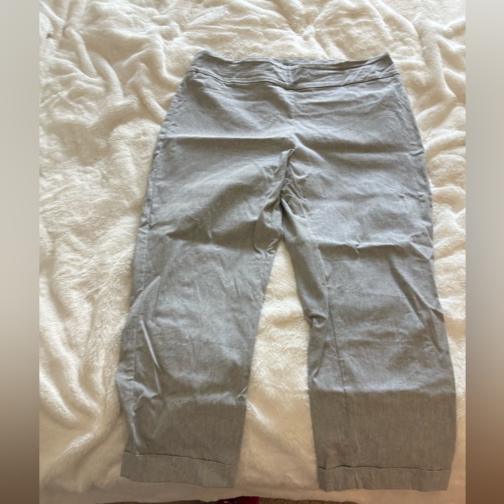 Tribal Women's Gray Capris